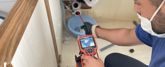 kameralı lavabo açıcı