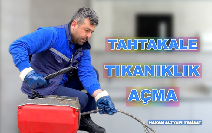 tahtakale tıkanıklık açma